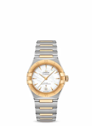 Omega Constellation Manhattan 29 Co-Axial Master Chronometer Stainless Steel / Yellow Gold / MOP 131.20.29.20.05.002 (13120292005002)